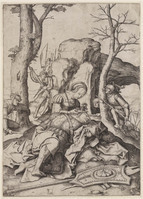 KG 01756
          <br/>
          Samson en Delila
          <br/>
          <em>Leyden, Lucas van (1494-1533)</em>